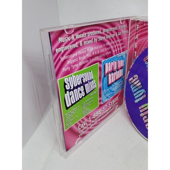 CDB 2005 Party Tyme Disco Karaoke CD+G CD Lyric Booklet Included No Scratches - Picture 10 of 11